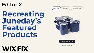 Recreating Juneday&rsquo;s Product Tabs Section in Editor X | Wix Fix