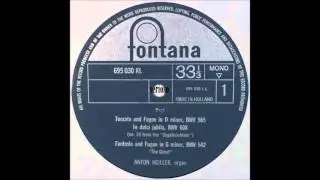 Anton Heiller&lrm;, Bach Orgelwerke,SIDE 1