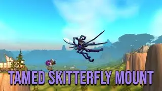 Tamed Skitterfly Mount - Dragonscale Expedition Renown 25 Reward