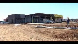 Construction on Toyota of Wichita Falls nearing completion