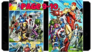New Marvel Comic Book in Fortnite Chapter 2 Season 3 (page 9-10)