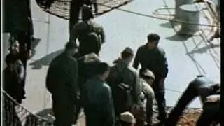 USS ASTORIA CL-90 resupply circa February 1945