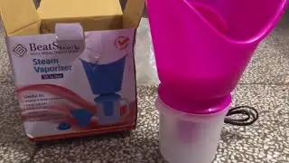Steam Vaporizer for Instant Breathing Relief (Beat Stock) Under Rs. 200