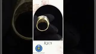 ll R3171 ll Hip Hop Diamond Ring.......