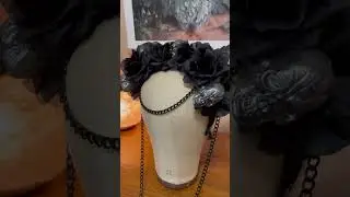 Subscribe to my channel for this crown tutorial! #halloweencostume #halloweendiy #goth #diycrafts