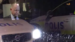 Polischefs bil exploderade - Dan Eliasson reagerar starkt p&aring; uppgifterna