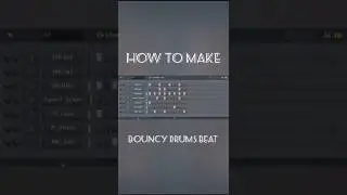 Dance Beat Drums Pattern In FL Studio &hearts;️ #shorts #tutorial
