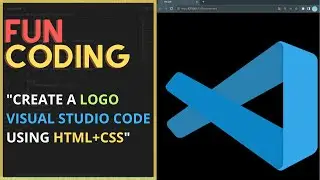 Create A Logo "Visual Studio Code" using HTML and CSS