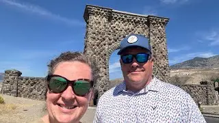 LAST DAY- North Entrance, Mammoth Springs, Gardner. 