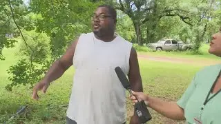 What a witness saw during a Louisiana fugitive takedown in Texas