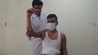 Shoulder joint instability test (Rowe & Jerk test) for Orthotics science -3