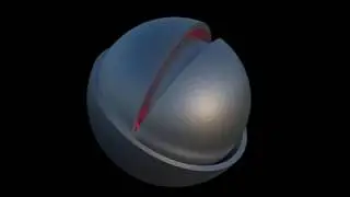 spinning orb blender animation loopable