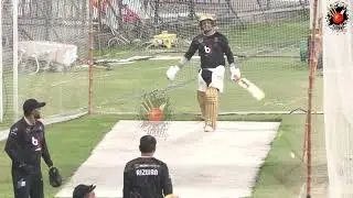 Umar Akmal hard hitting practice at Gaddafi Stadium | HBLPSL8