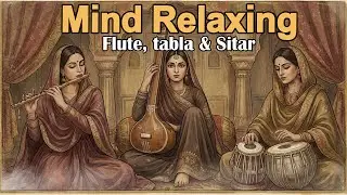 Mind Relaxing Flute Tabla and Sitar Compilation | Hindustani Instrumental Music