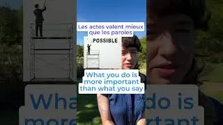 Learn the English idiom &ldquo;Actions Speak Louder than Words.&rdquo;