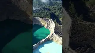 Kelimutu lakes #shorts