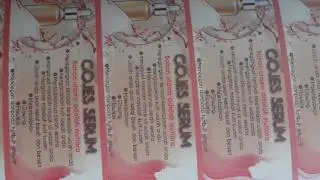 Stiker Label Serum