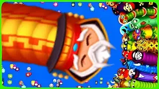 Worms Zone.io | Битвы с гигантскими червями и эпические провалы! | Игра &laquo;Змейка&raquo; | SHK GAMING