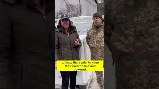 Spirit of America delivers generators to Ukraine's Territorial Defense Forces