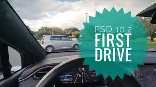 Tesla FSD Beta 10.2 First Drive (Far from perfect)