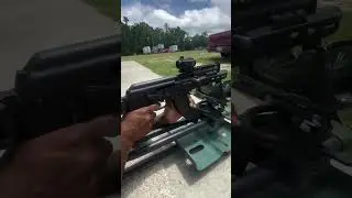 New Draco Tactical&hellip;sighting in for 100 yards #explore #youtubeshorts #viralvideo