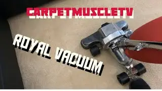 Prevacuum Royal Commercial Vacuum. ASMR. #carpettime.