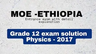 Secondary School Leaving Certificate Physics exam 2017 solved : Part one