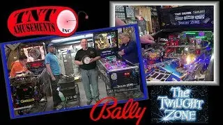 #1369 Bally TWILIGHT ZONE Pinball Machine Restoration & Hidden Video- TNT Amusements