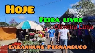 Feira da Oliveira Lima Garanhuns PE 18/12/2025#frutas#verduras#movimento#conteúdo 