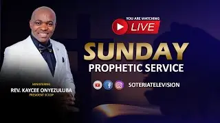 YOU ARE WATCHING LIVE SUNDAY PROPHETIC SERVICE Ministering Rev. Kaycee Onyezuluba  11/01/2026