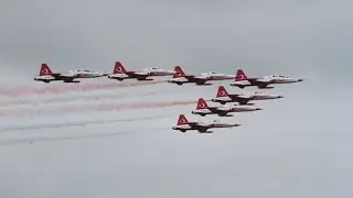 🇹🇷🇩🇰TURKISH STARS in DANISH AIR SHOW 2016, T&uuml;rk Yildizlar