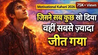 “जिसने सब कुछ खो दिया  वही सबसे ज़्यादा जीत गया” |#motivational Kahani 2026,#kathax 