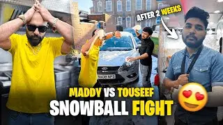 Maddy vs Tauseef SNOWBALL FIGHT! 😡 I Got Angry Today&hellip;