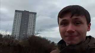 J T Inside Osprey Heights Craiglang (76 Collina Street Maryhill Glasgow) The Still Game Tower Block