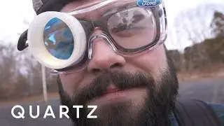 We tried driving in a hangover suit