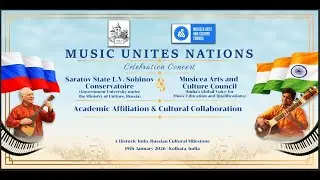 Academic Affiliation Mou | Saratov State University | Musicea Arts and Culture Council | Incoda TV