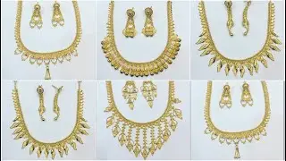 Gold Light Weight Necklace Designs Weight Range- 3gm-12gm 2021 Latest collection