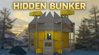 «Кобальт» — мой уютный бункерный проект базы в Rust для игры в одиночку/вдвоём/втроём.
