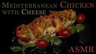 Mediterranean Chicken with Cheese | ASMR | Galaxy Food | 4K