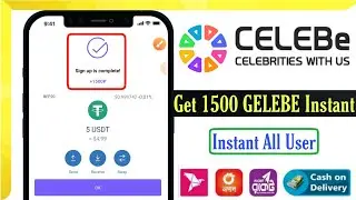 Celebe App 1500 Token Instant | Earn Money Celebe Video App | Celebe Earning App AZ | S Earning Zone