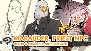 Designing Bird NPC for My Homebrew TTRPG Setting