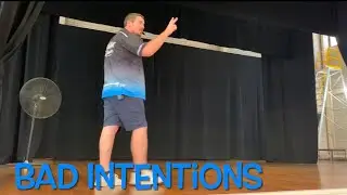 Line Dance “ Bad Intentions “ Dance and Teach Video