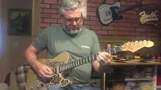 Relic Tele style Barncaster Electric Guitar with Fender Pickups by Nate's Relic Guitars