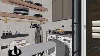 Project Steph Pantry + Laundry Room AV0