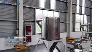 PVC counter rotating twin screw compounding machine