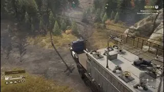 How to Deliver Construction Rig Semi Trailer - Snowrunner: Not A Drill