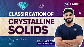 Classifications of Crystalline Solids | Types, Properties, Examples, and More | Sanjay Arya | Embibe