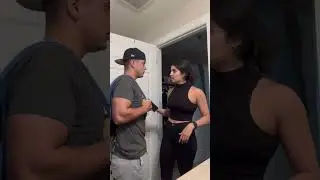 Passando perfume e me arrumando pra ir treinar pra ver a rea&ccedil;&atilde;o da minha esposa