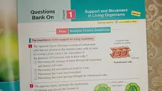 حل Question Bank On Support and Movement in living Organism للصف الثالث الثانوي لغات 2024