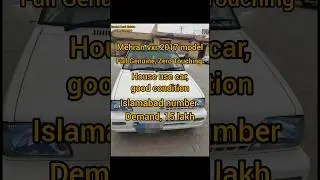 Mehran vxr 2017 model full genuine home use car | 03110308880 | chakri road Rawalpind #genuine